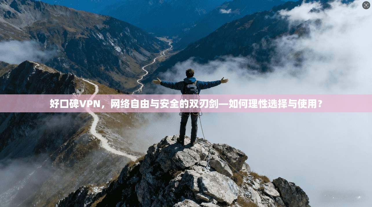 好口碑VPN,网络自由与安全的双刃剑—如何理性选择与使用?