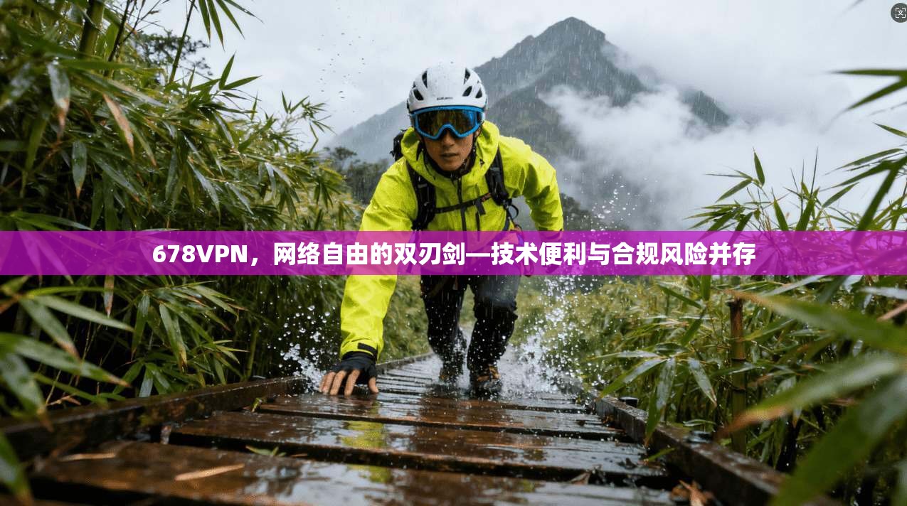 678VPN，网络自由的双刃剑—技术便利与合规风险并存