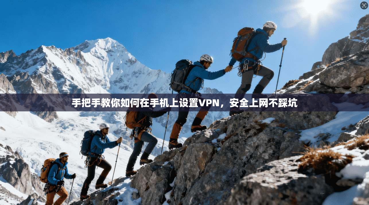 手把手教你如何在手机上设置VPN，安全上网不踩坑