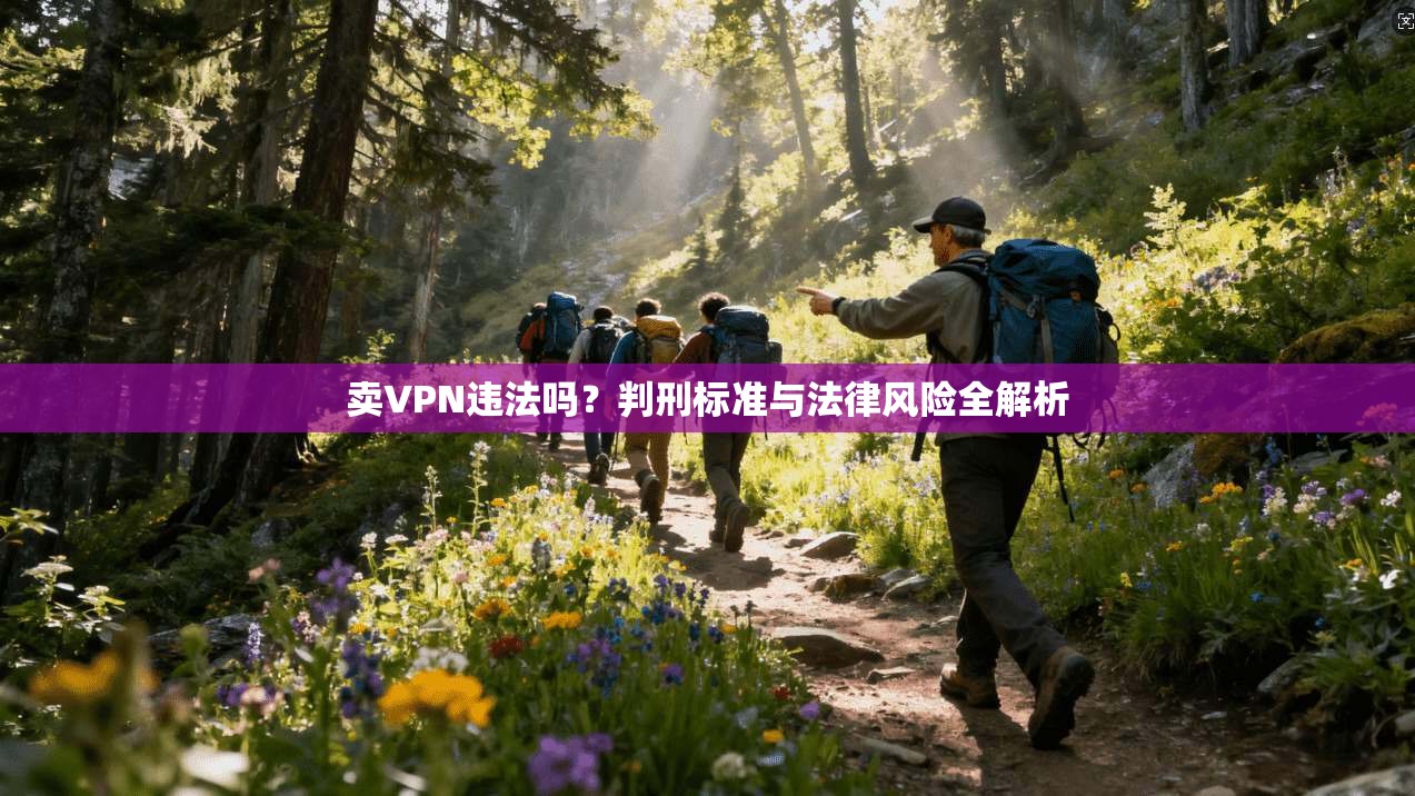 卖VPN违法吗？判刑标准与法律风险全解析