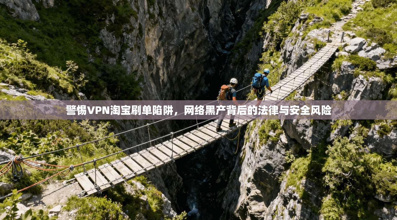 警惕VPN淘宝刷单陷阱，网络黑产背后的法律与安全风险