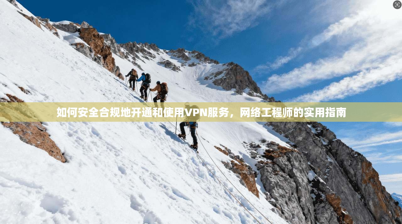 如何安全合规地开通和使用VPN服务，网络工程师的实用指南
