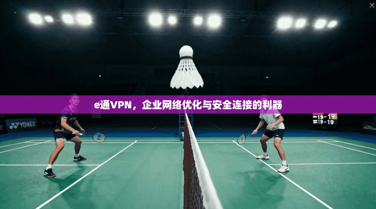 e通VPN，企业网络优化与安全连接的利器