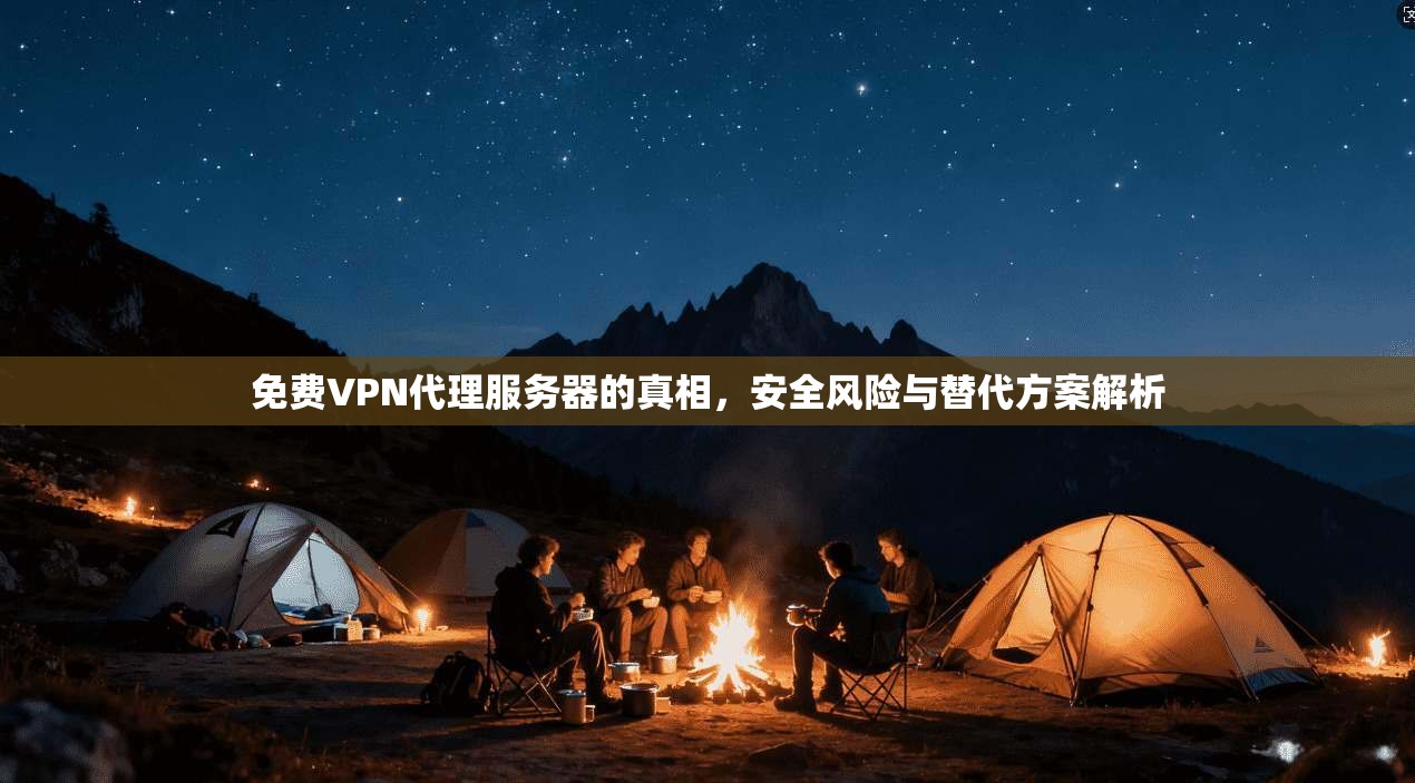 免费VPN代理服务器的真相，安全风险与替代方案解析