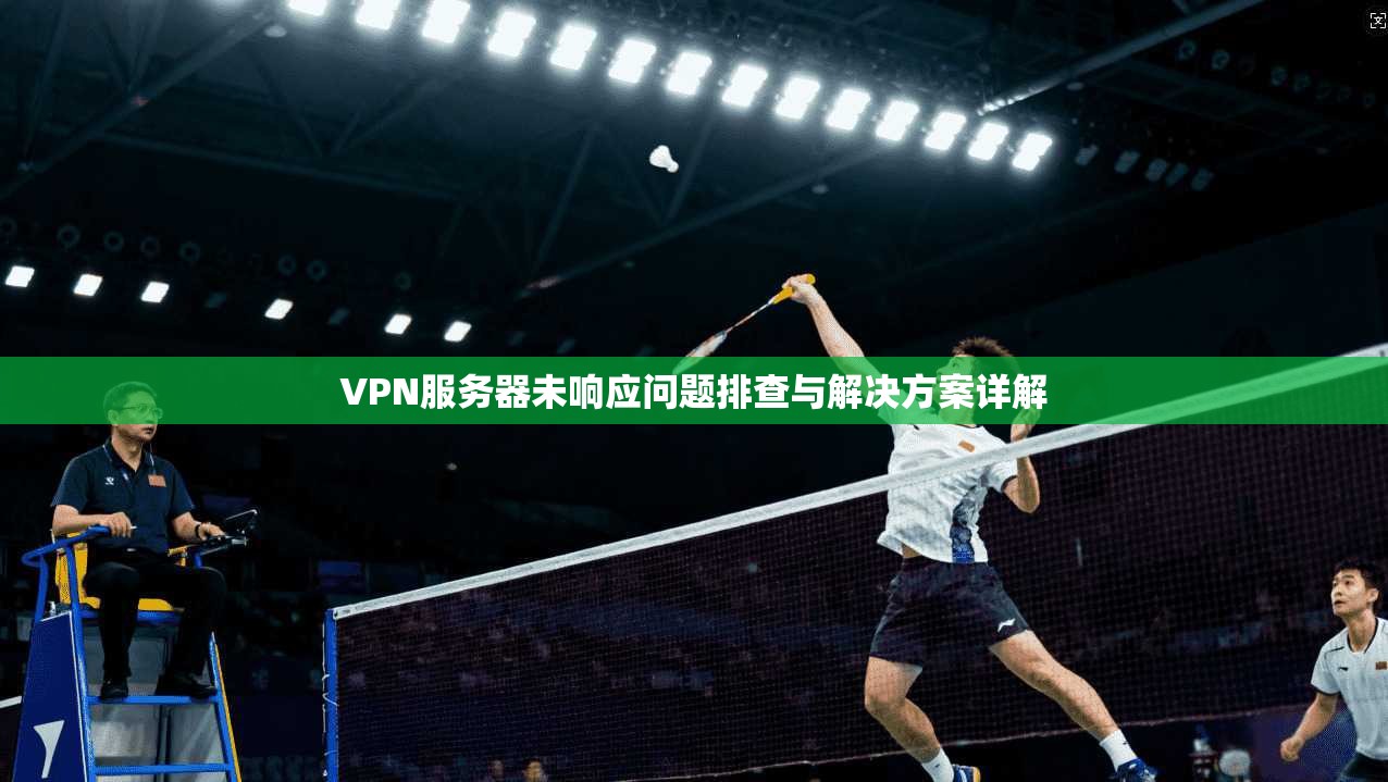 VPN服务器未响应问题排查与解决方案详解