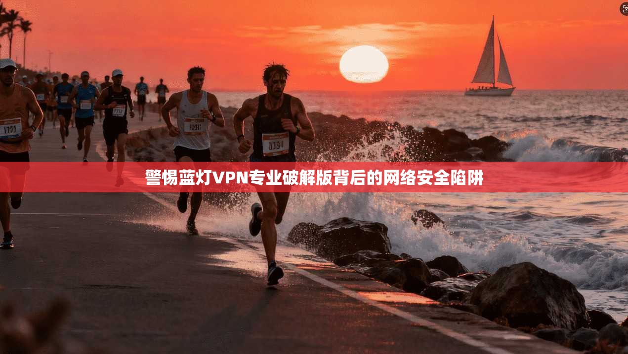 警惕蓝灯VPN专业破解版背后的网络安全陷阱