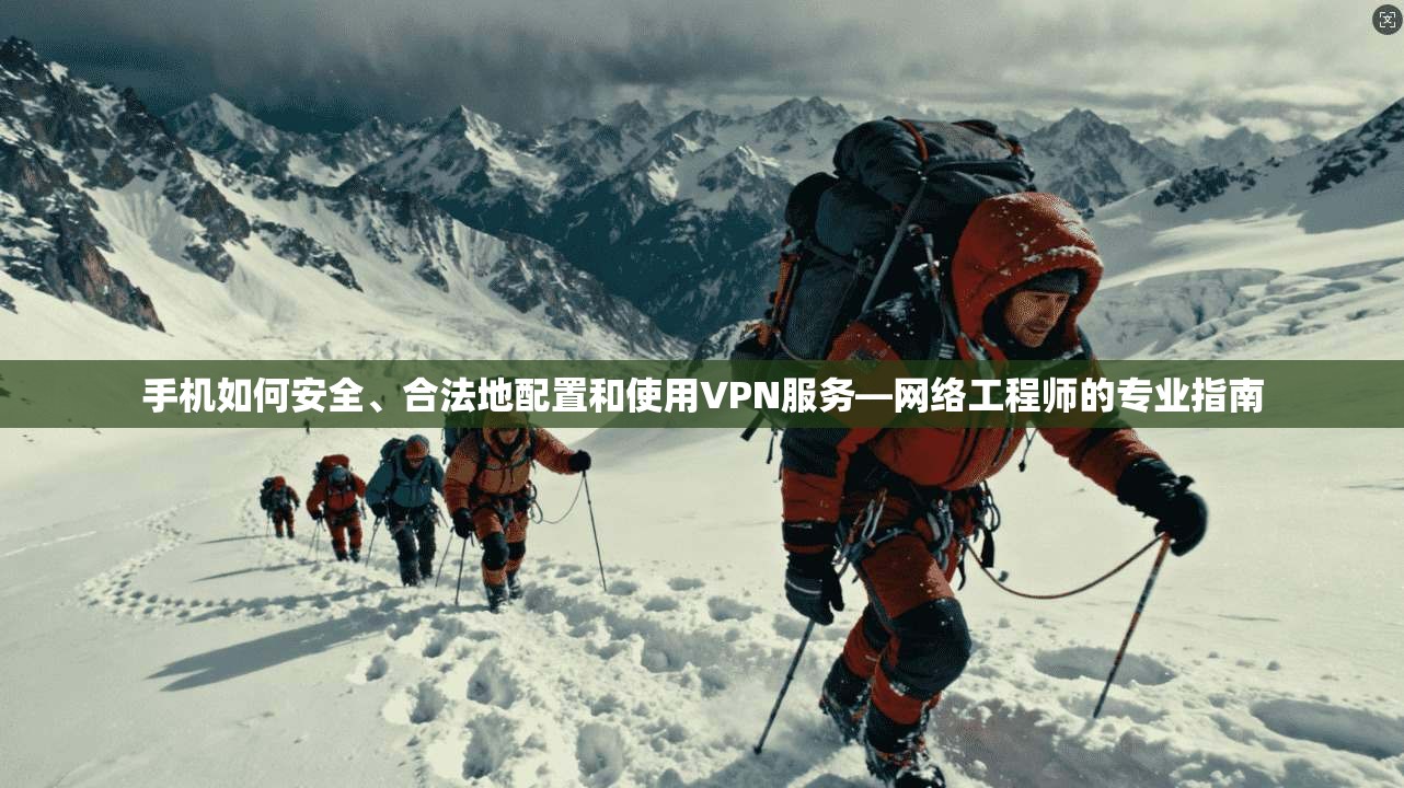 手机如何安全、合法地配置和使用VPN服务—网络工程师的专业指南
