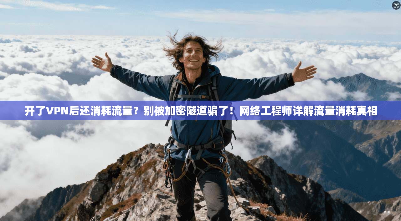 开了VPN后还消耗流量？别被加密隧道骗了！网络工程师详解流量消耗真相
