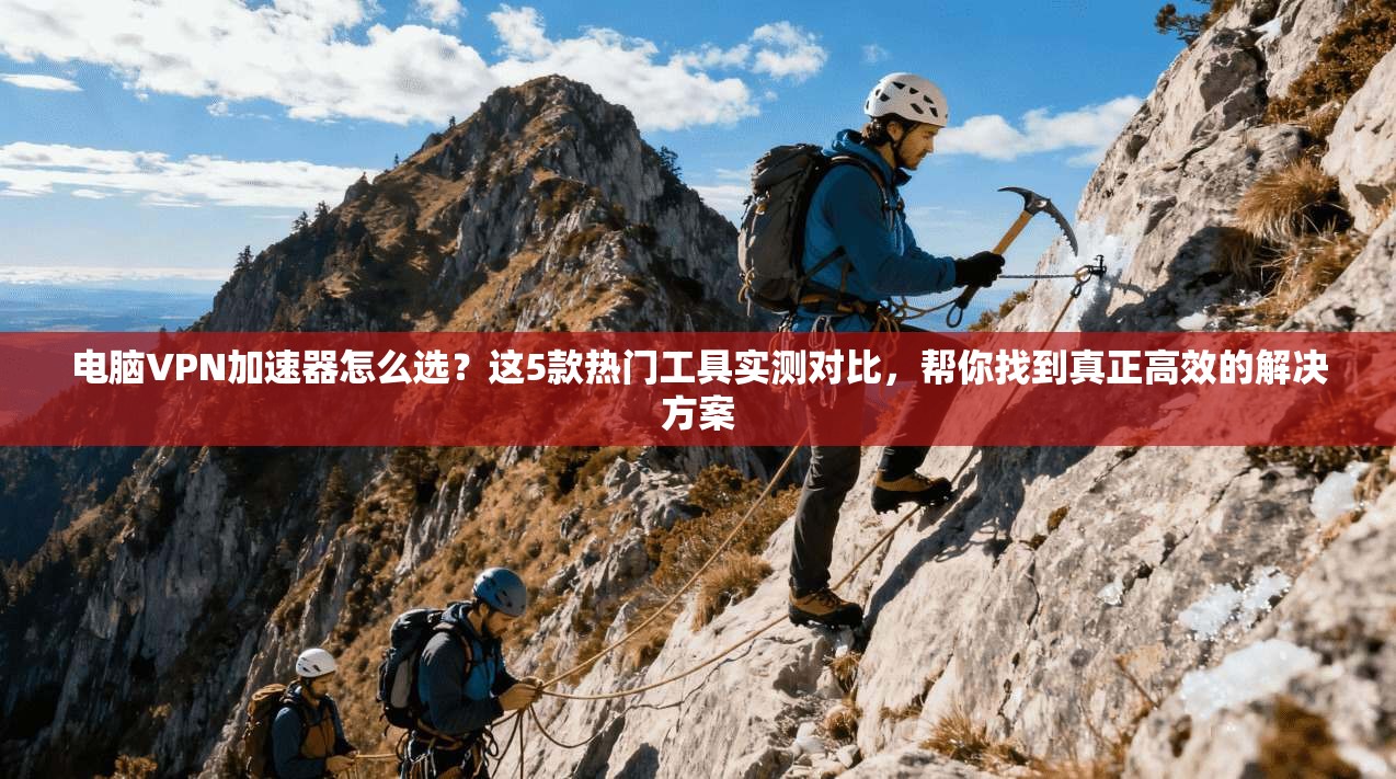 电脑VPN加速器怎么选？这5款热门工具实测对比，帮你找到真正高效的解决方案