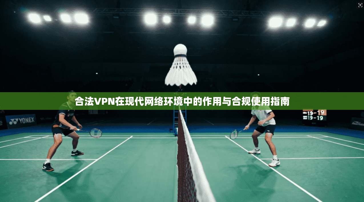 合法VPN在现代网络环境中的作用与合规使用指南