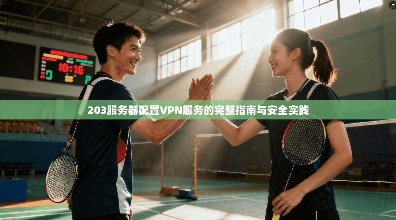 203服务器配置VPN服务的完整指南与安全实践