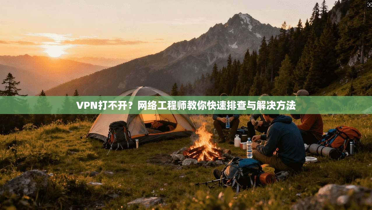 VPN打不开？网络工程师教你快速排查与解决方法