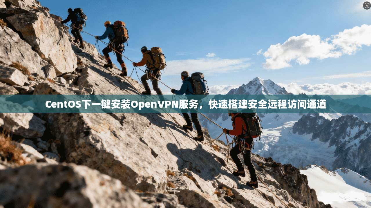 CentOS下一键安装OpenVPN服务，快速搭建安全远程访问通道