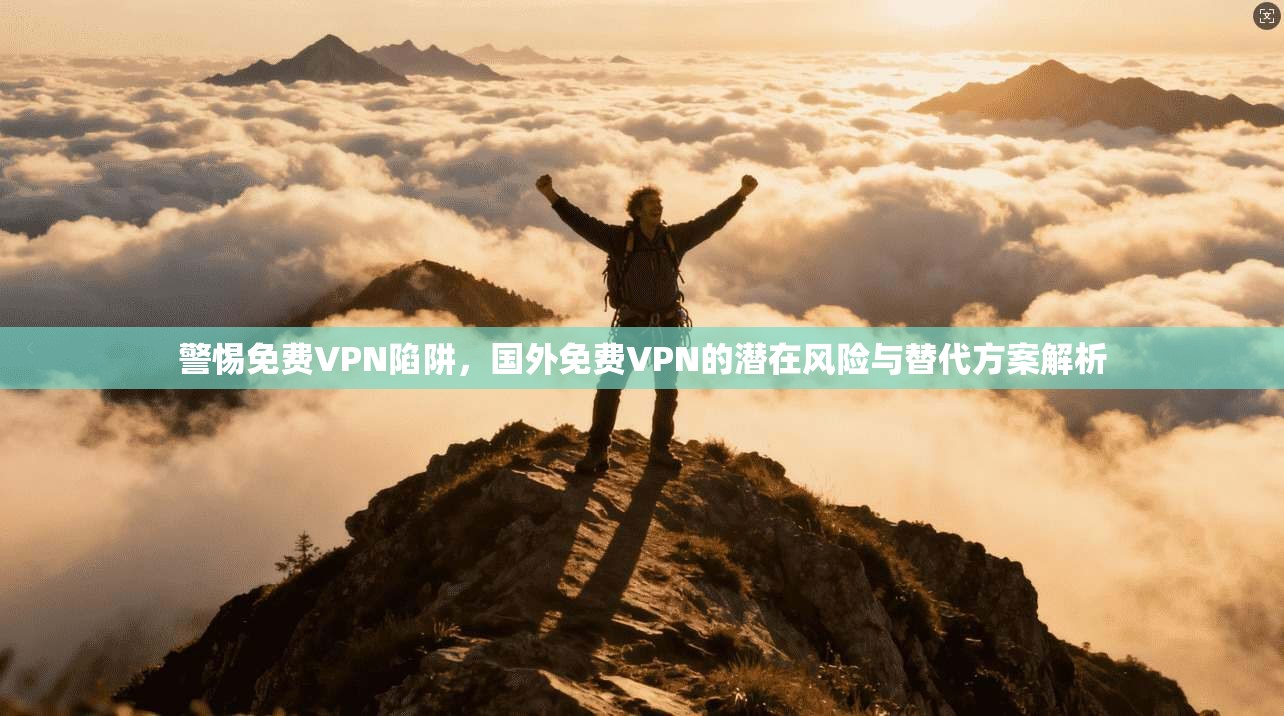 警惕免费VPN陷阱，国外免费VPN的潜在风险与替代方案解析