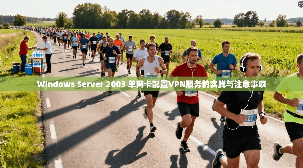 Windows Server 2003 单网卡配置VPN服务的实践与注意事项