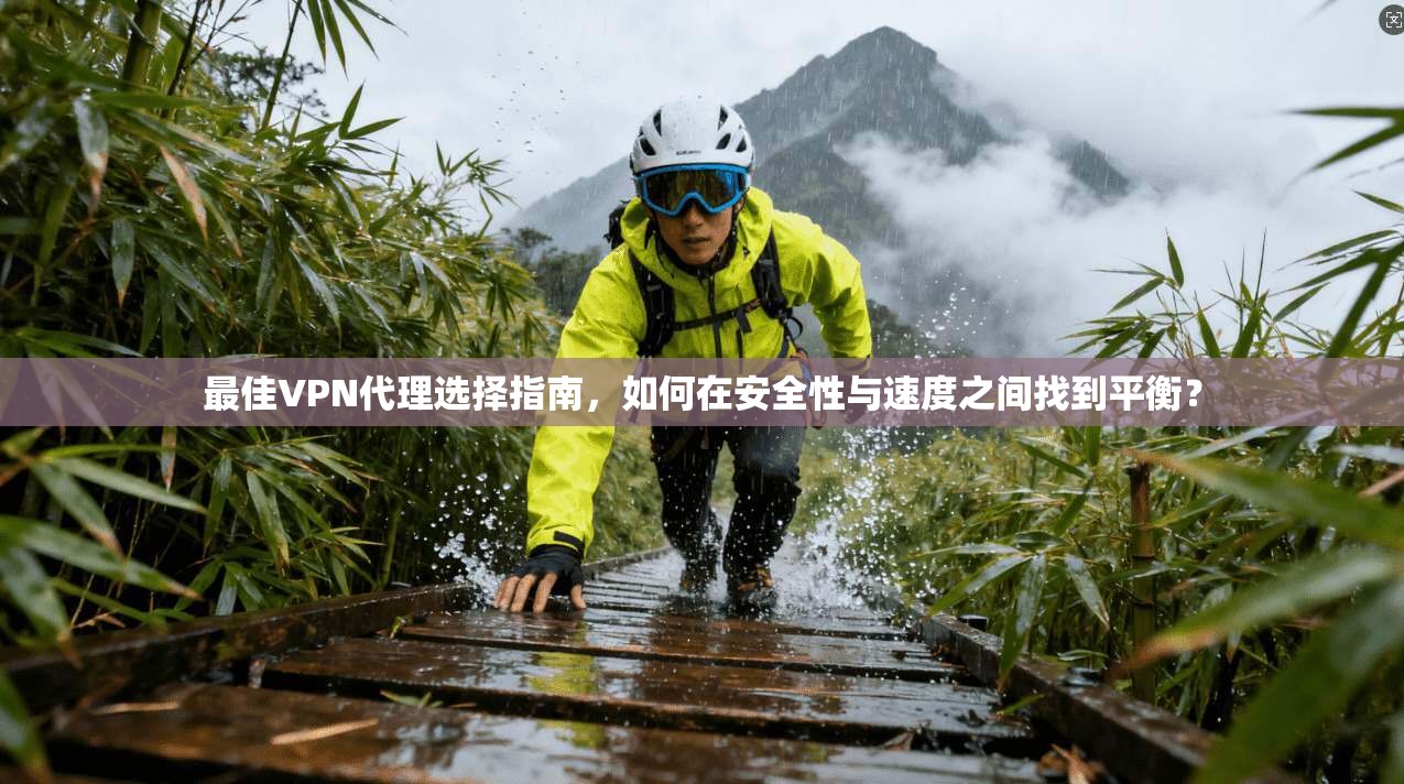 最佳VPN代理选择指南，如何在安全性与速度之间找到平衡？