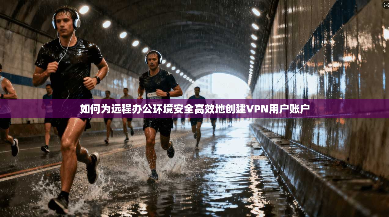 如何为远程办公环境安全高效地创建VPN用户账户