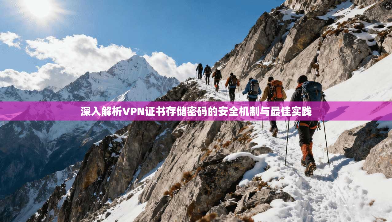 深入解析VPN证书存储密码的安全机制与最佳实践