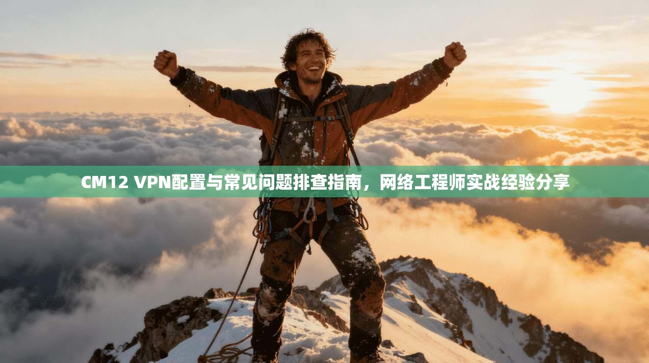 CM12 VPN配置与常见问题排查指南，网络工程师实战经验分享