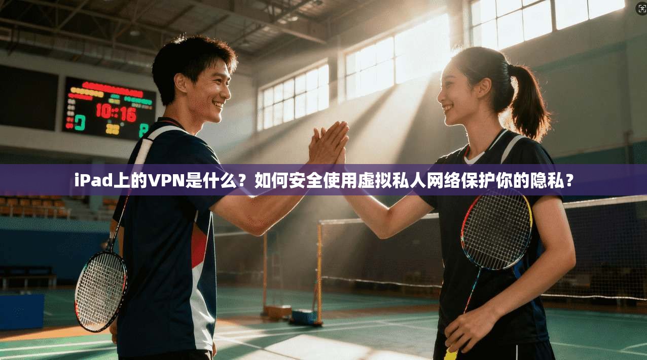iPad上的VPN是什么？如何安全使用虚拟私人网络保护你的隐私？