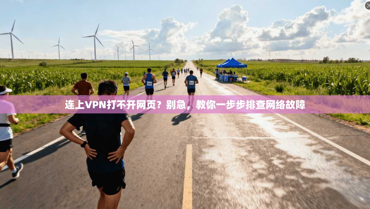 连上VPN打不开网页？别急，教你一步步排查网络故障