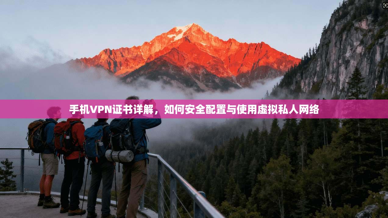 手机VPN证书详解，如何安全配置与使用虚拟私人网络