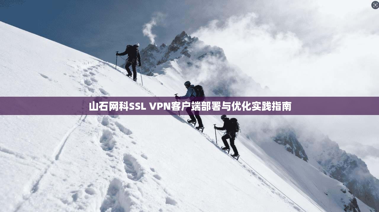 山石网科SSL VPN客户端部署与优化实践指南