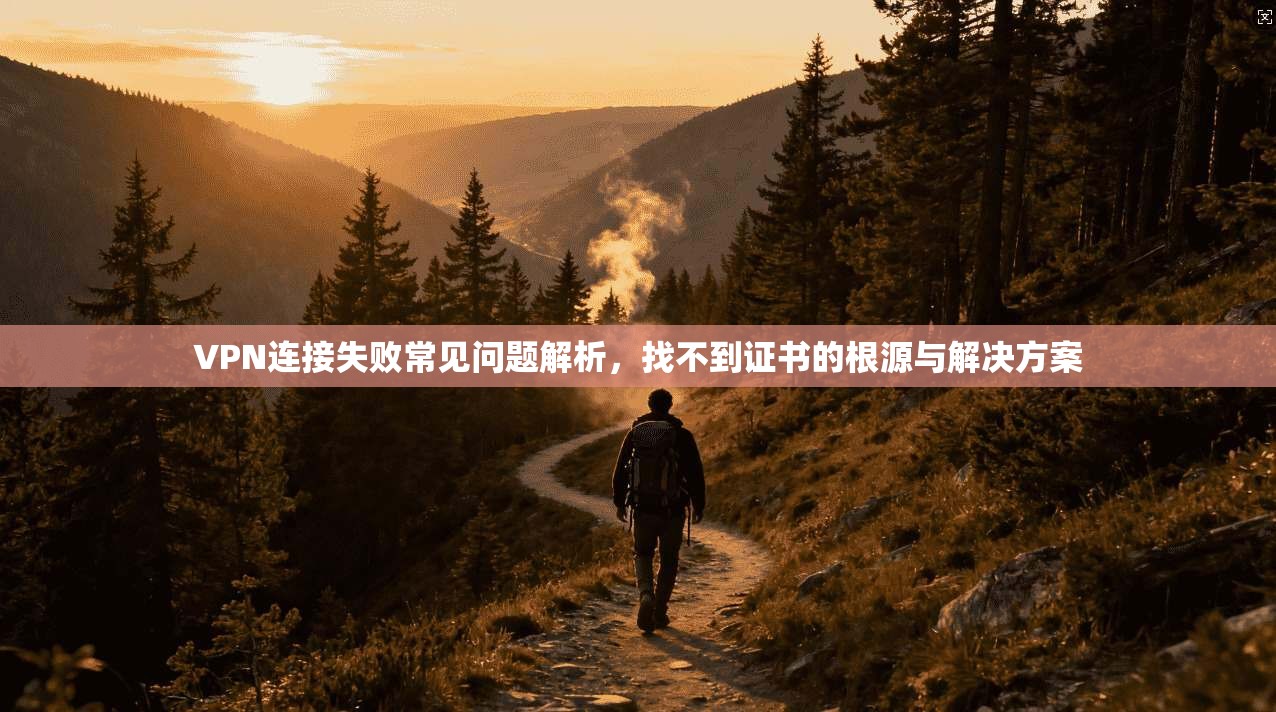 VPN连接失败常见问题解析，找不到证书的根源与解决方案