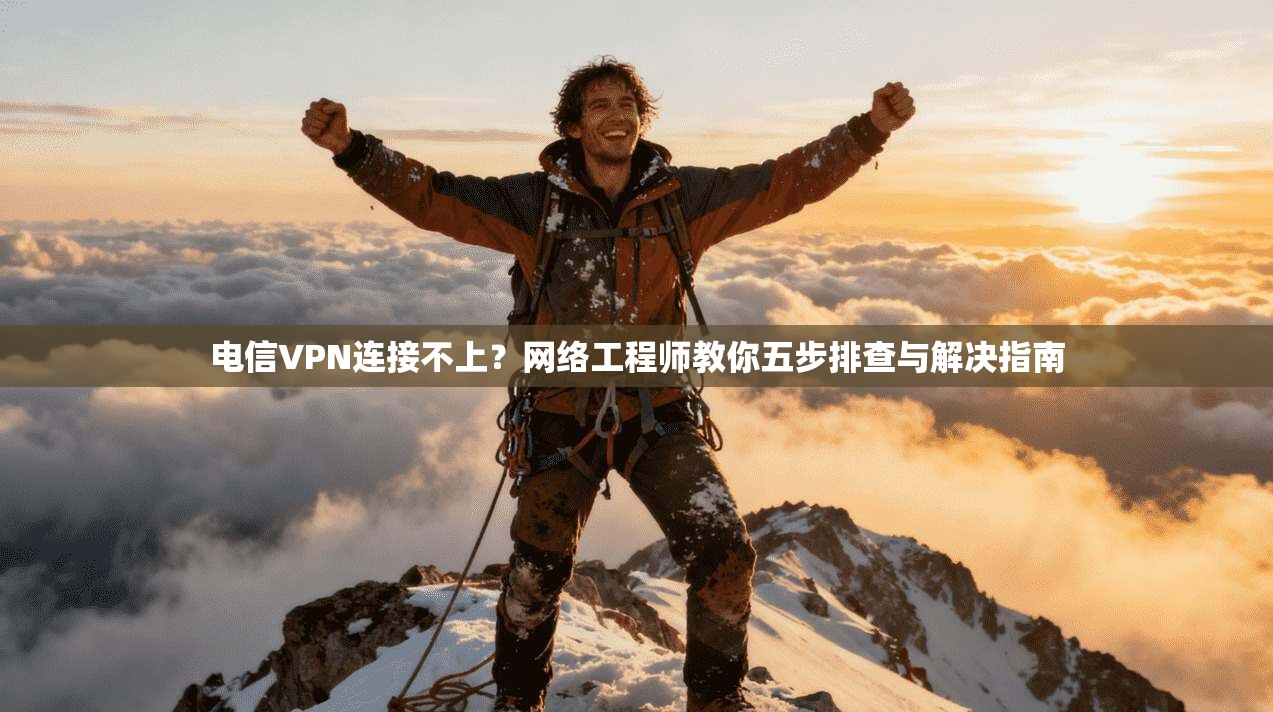 电信VPN连接不上?网络工程师教你五步排查与解决指南 电信VPN连接不上?网络工程师教你五步排查与解决指南