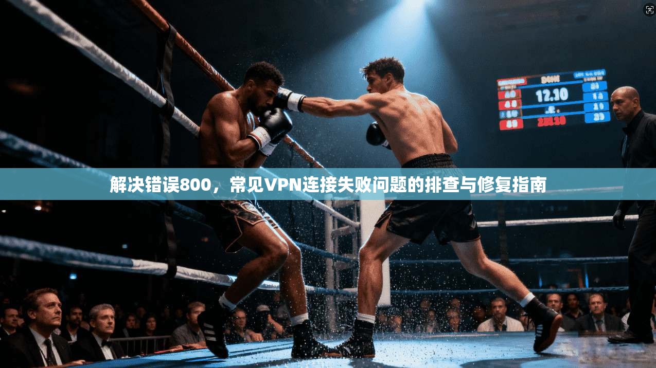 解决错误800，常见VPN连接失败问题的排查与修复指南