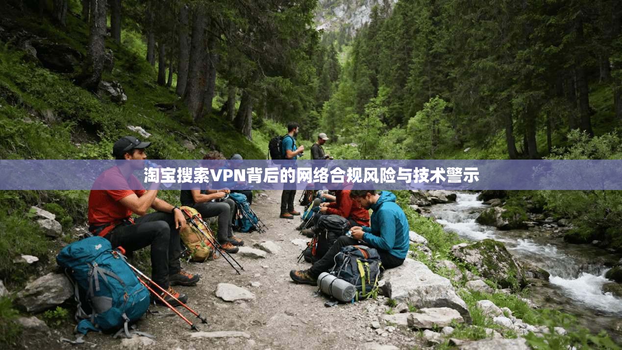 淘宝搜索VPN背后的网络合规风险与技术警示