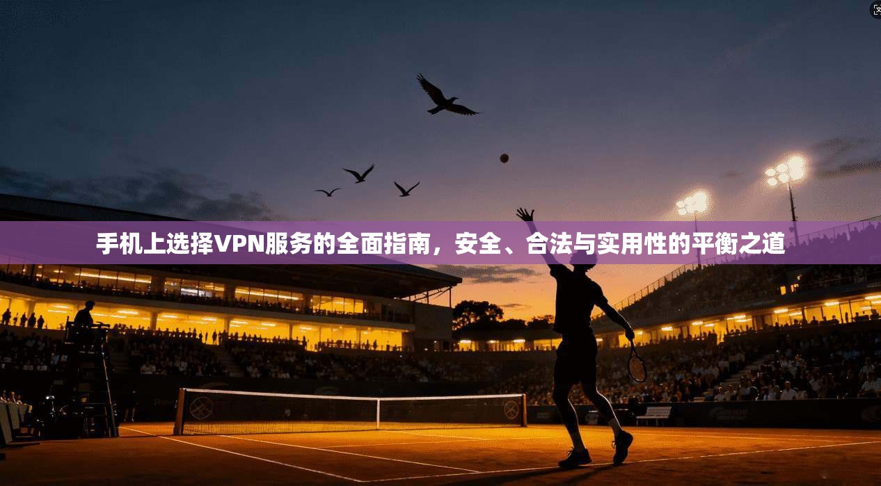 手机上选择VPN服务的全面指南，安全、合法与实用性的平衡之道