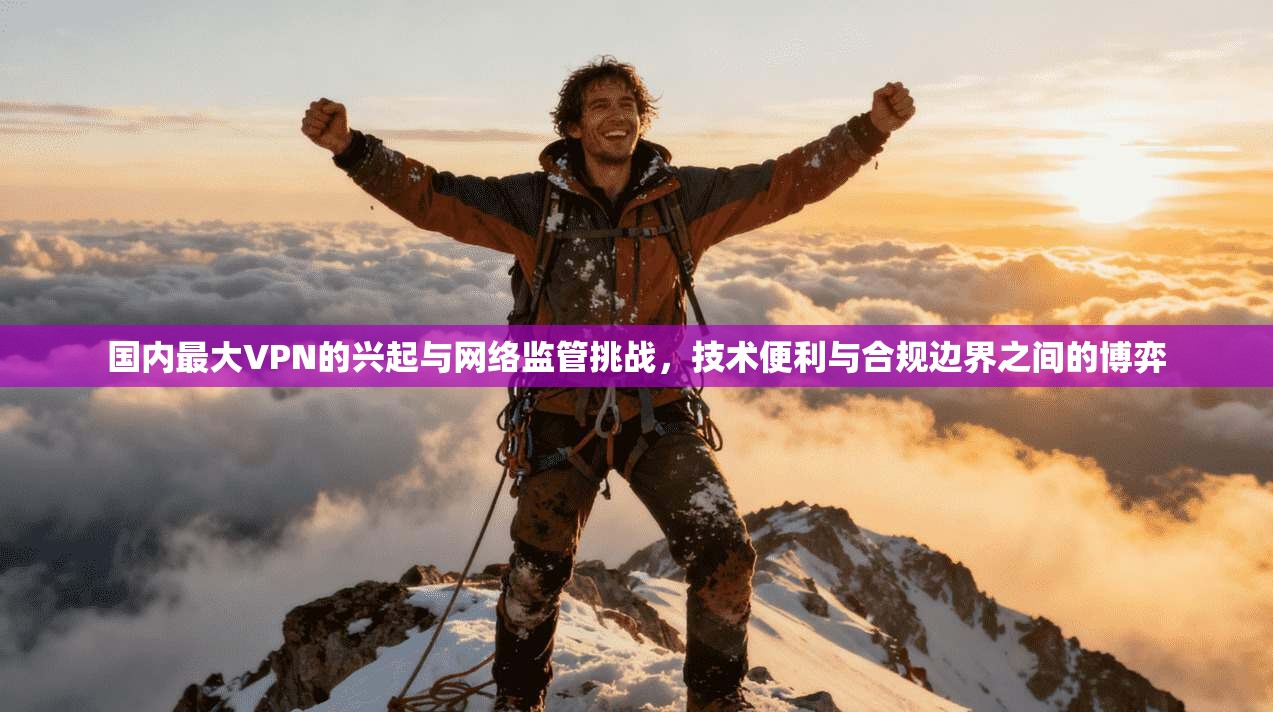 国内最大VPN的兴起与网络监管挑战，技术便利与合规边界之间的博弈