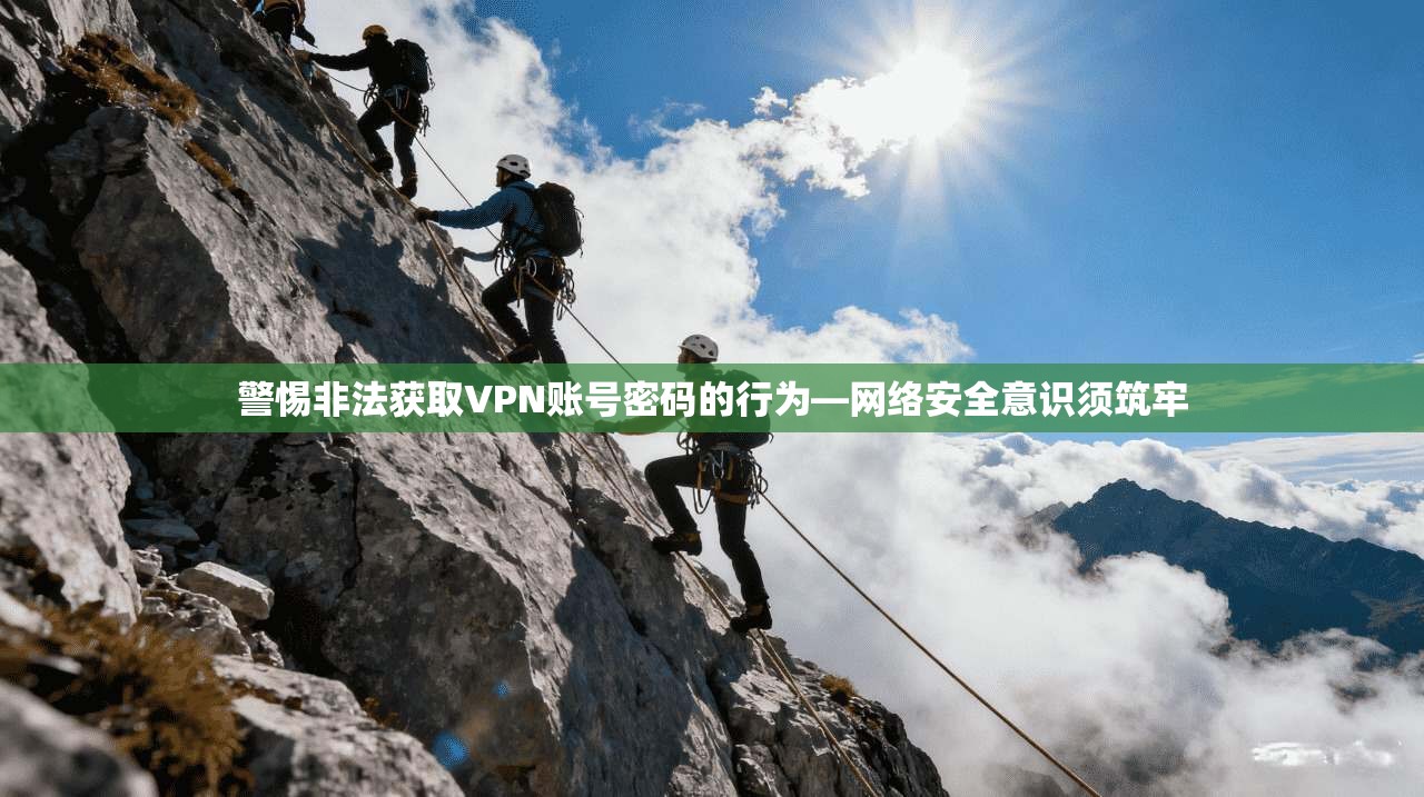 警惕非法获取VPN账号密码的行为—网络安全意识须筑牢