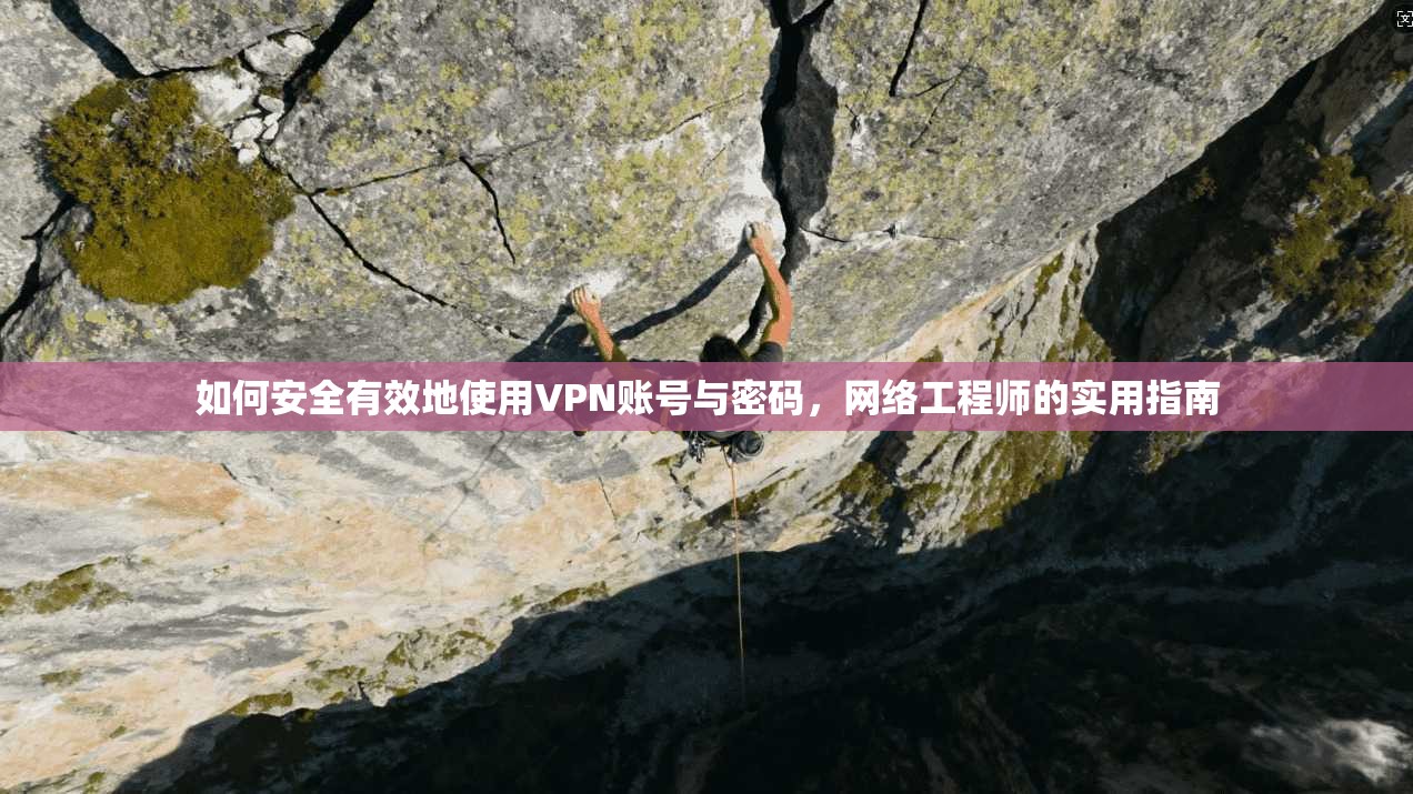 如何安全有效地使用VPN账号与密码，网络工程师的实用指南