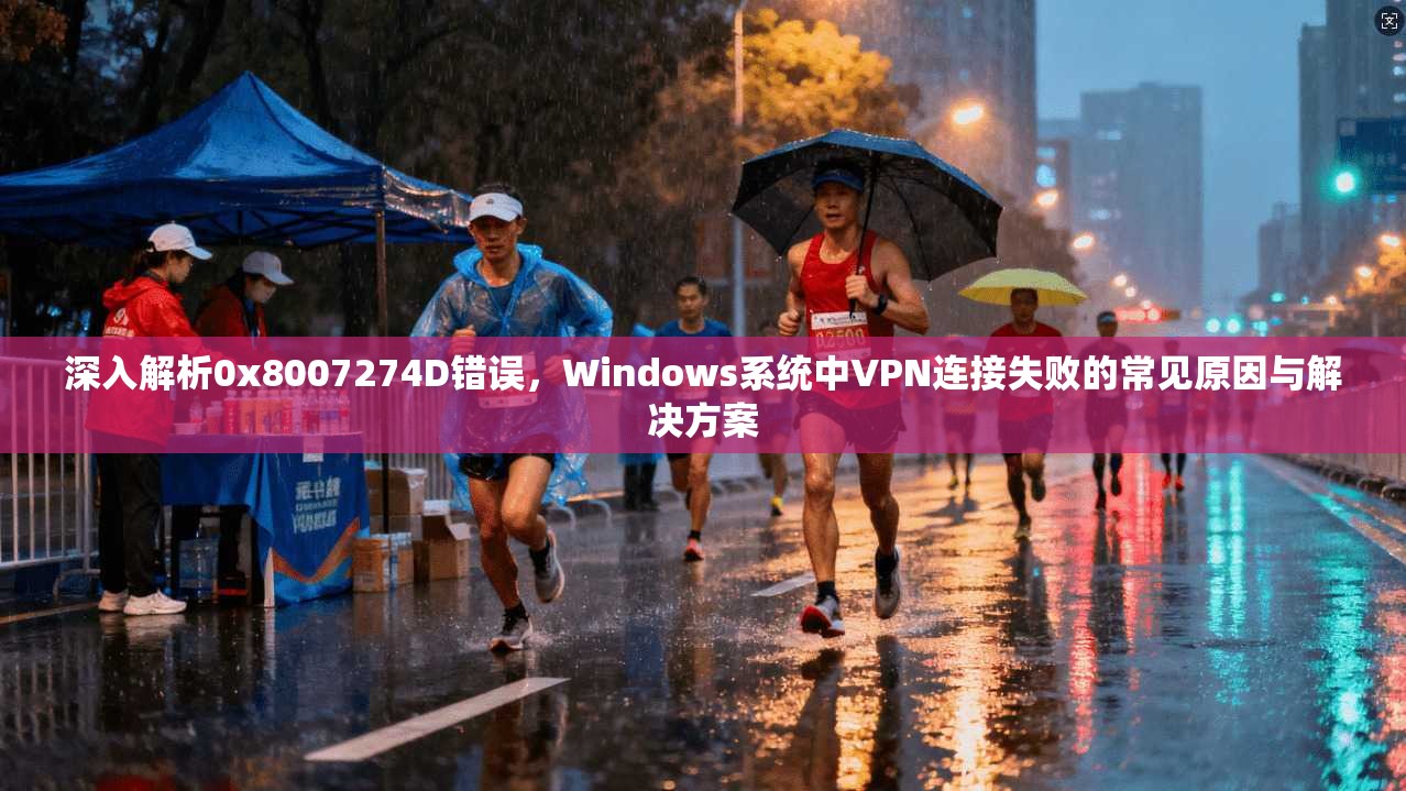 深入解析0x8007274D错误，Windows系统中VPN连接失败的常见原因与解决方案