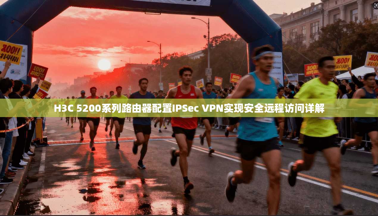 H3C 5200系列路由器配置IPSec VPN实现安全远程访问详解
