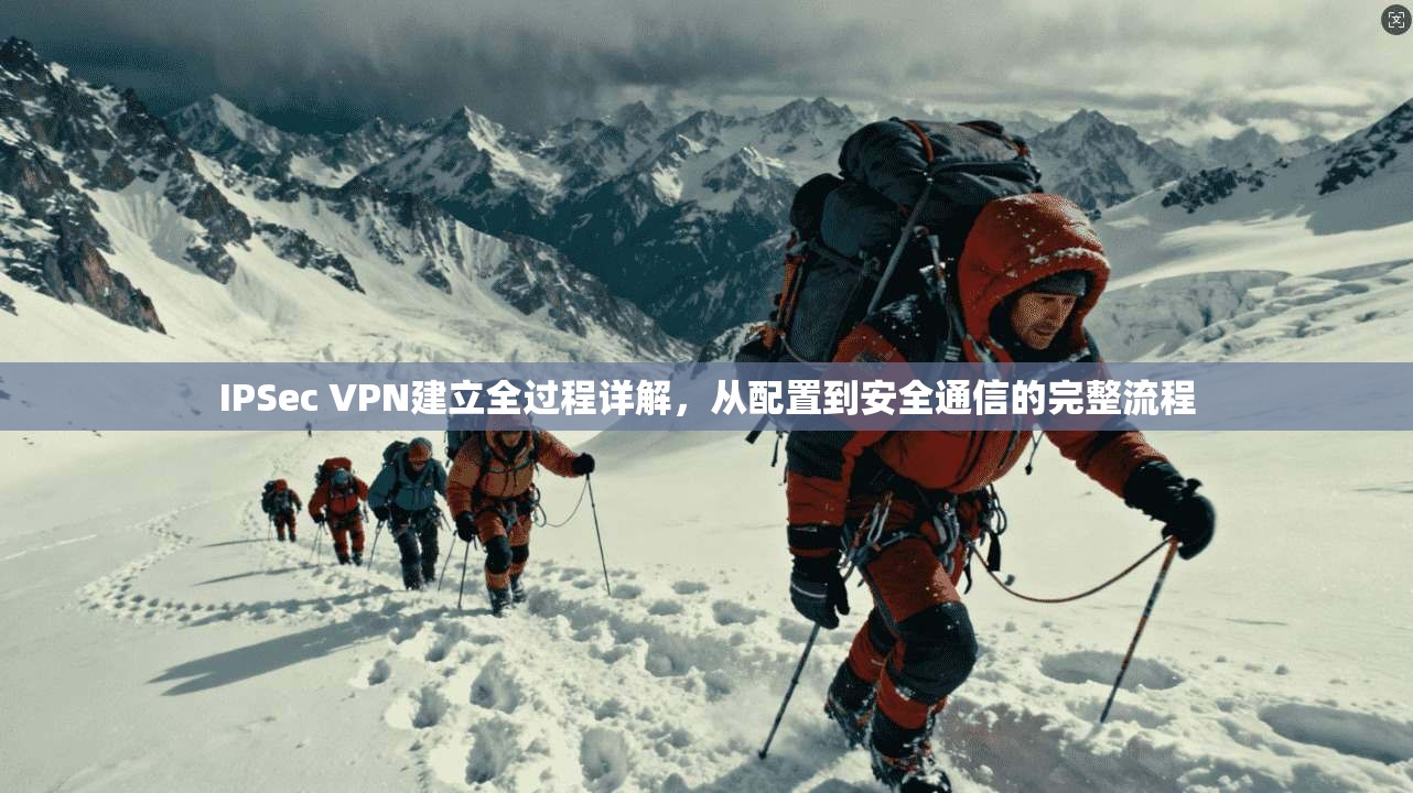 IPSec VPN建立全过程详解,从配置到安全通信的完整流程 IPSec VPN建立全过程详解,从配置到安全通信的完整流程
