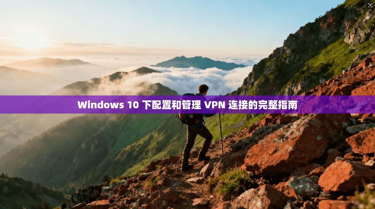 Windows 10 下配置和管理 VPN 连接的完整指南