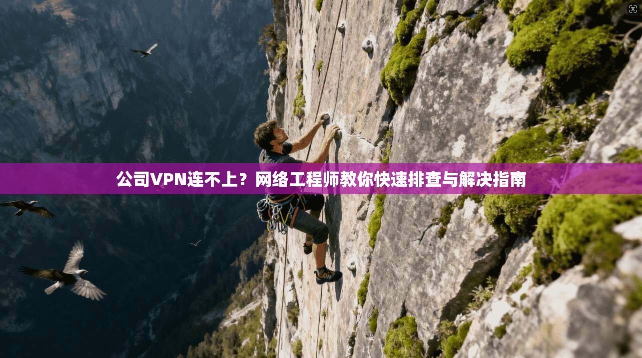公司VPN连不上？网络工程师教你快速排查与解决指南
