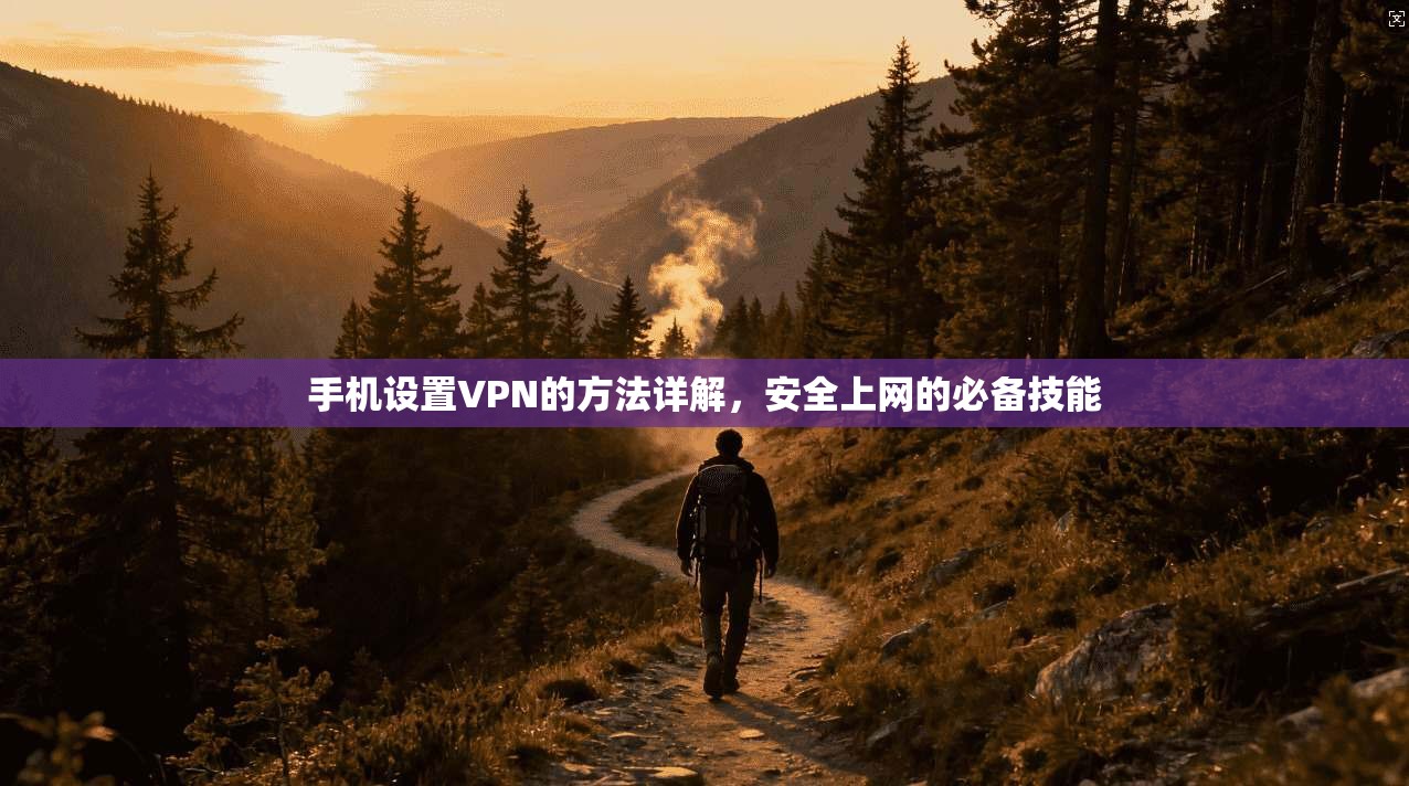 手机设置VPN的方法详解，安全上网的必备技能