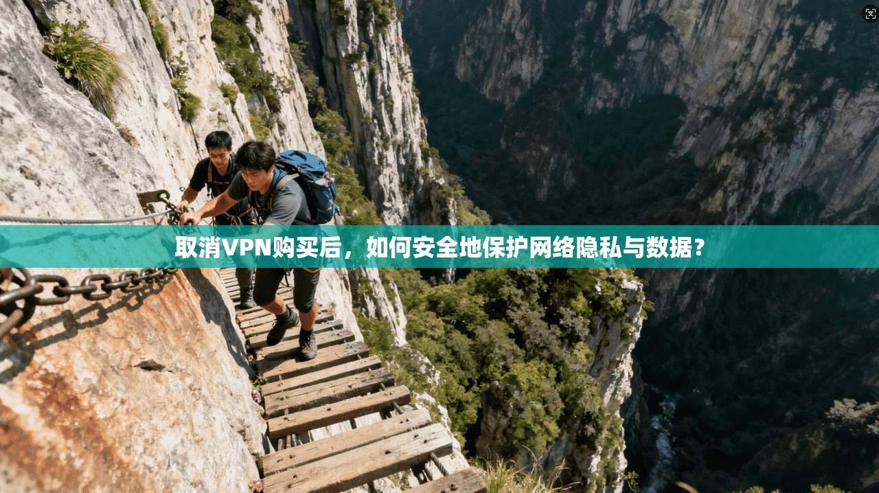 取消VPN购买后，如何安全地保护网络隐私与数据？