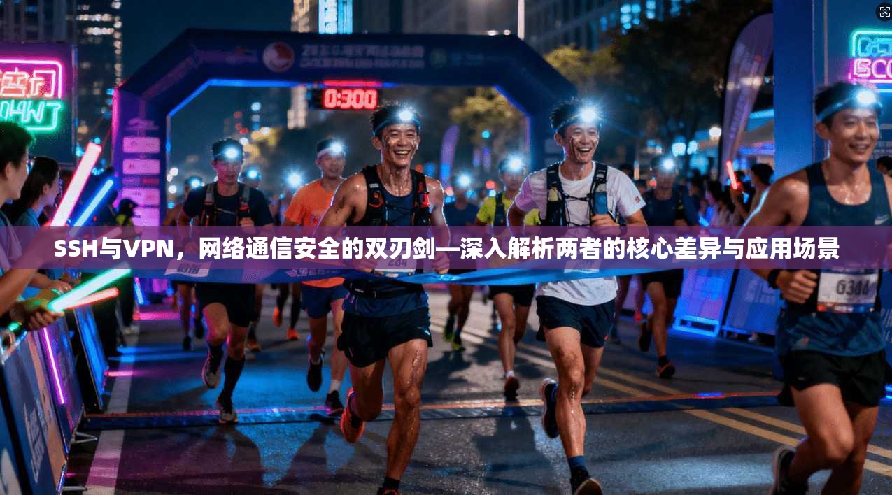 SSH与VPN，网络通信安全的双刃剑—深入解析两者的核心差异与应用场景