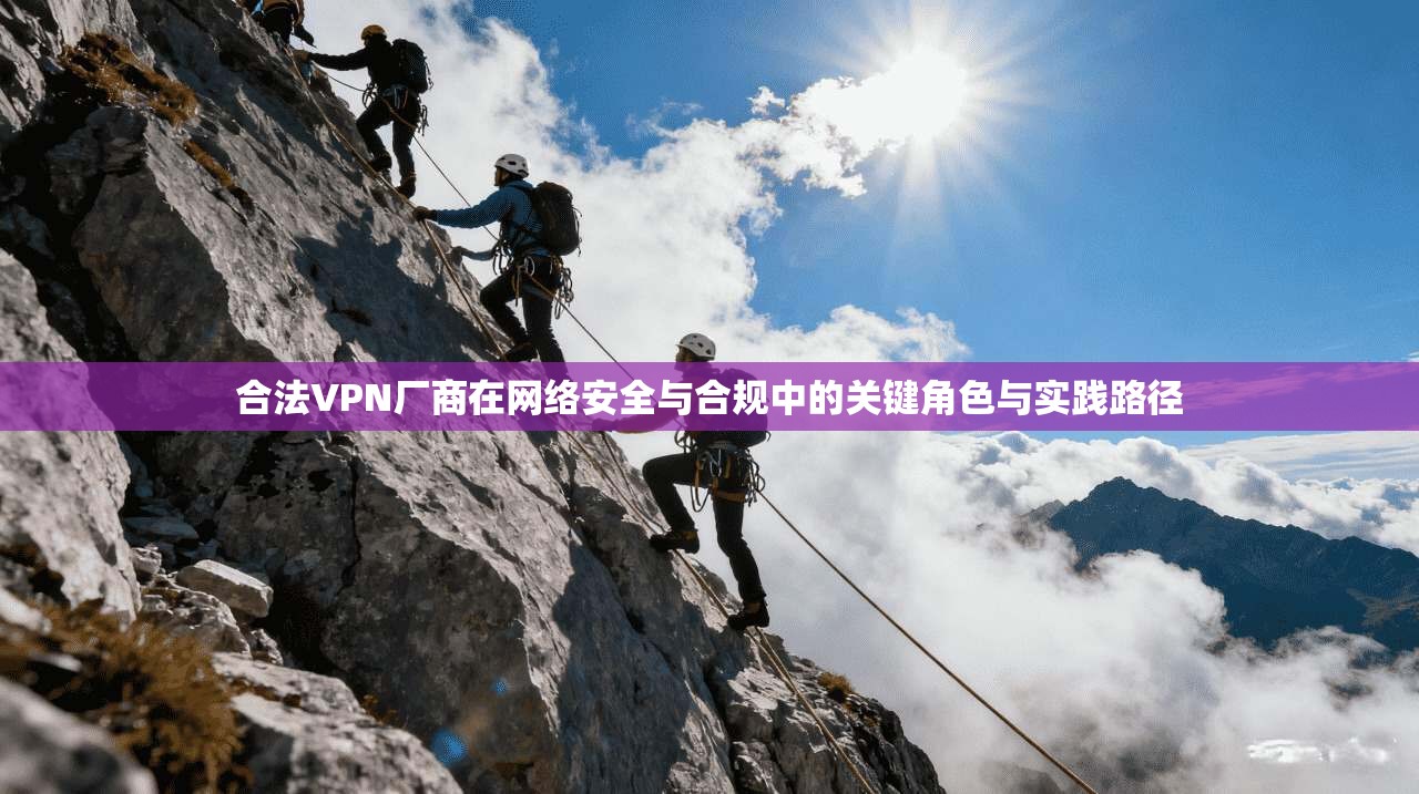 合法VPN厂商在网络安全与合规中的关键角色与实践路径