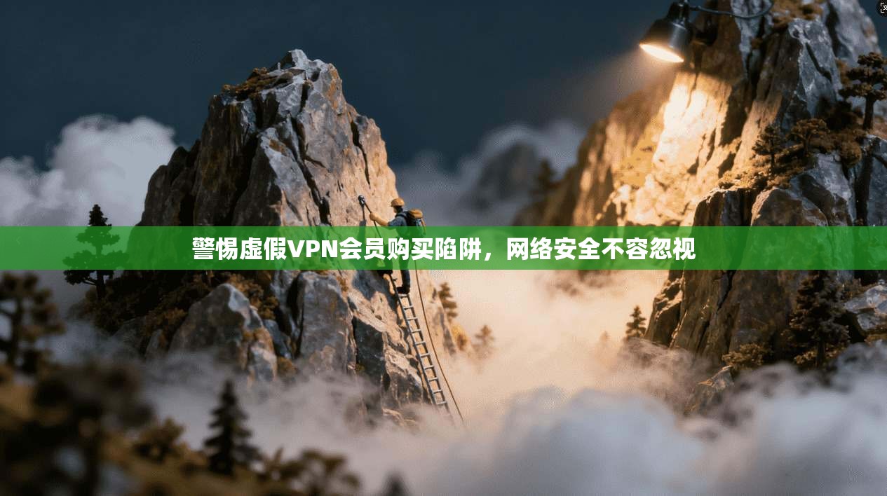 警惕虚假VPN会员购买陷阱，网络安全不容忽视