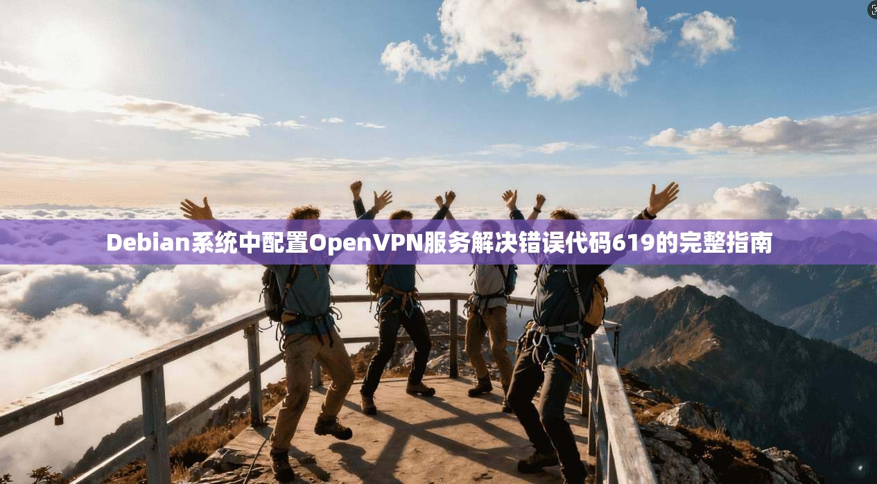 Debian系统中配置OpenVPN服务解决错误代码619的完整指南