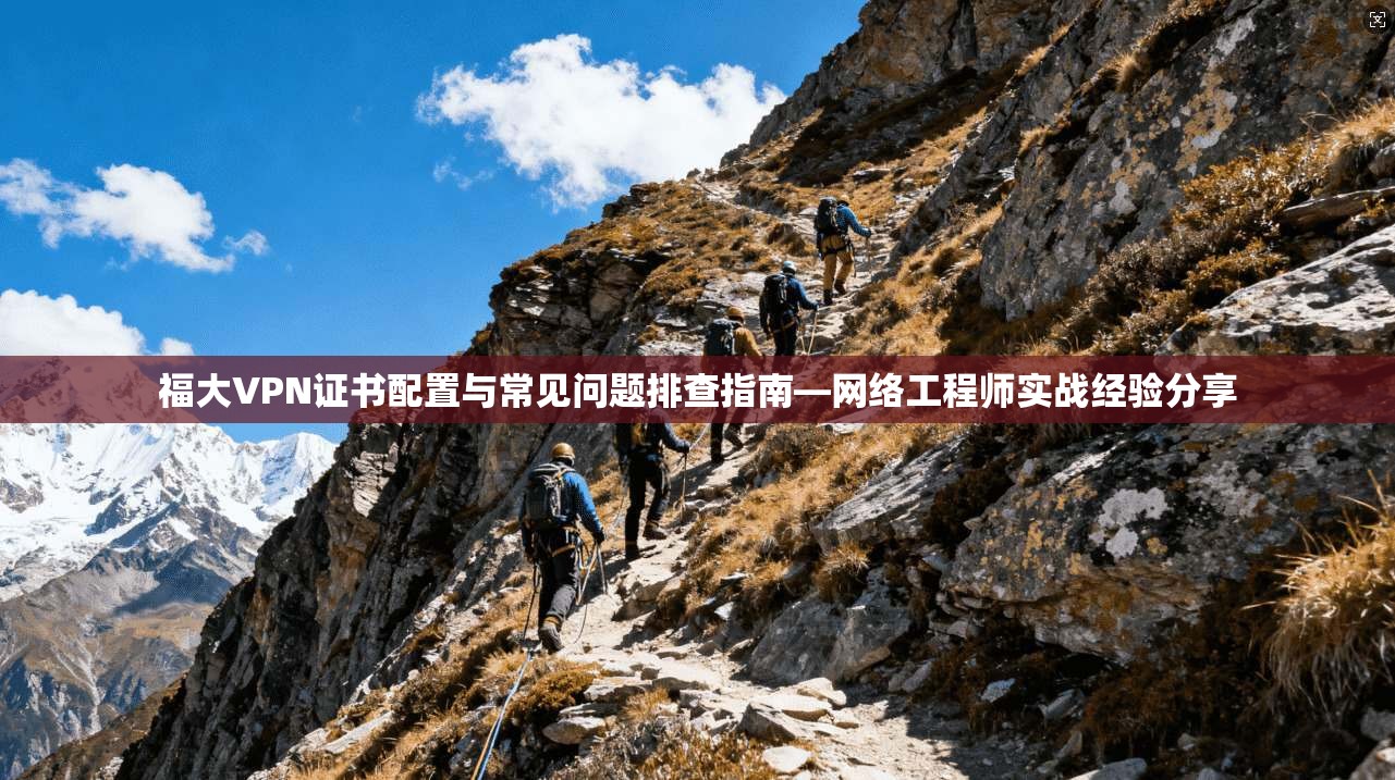 福大VPN证书配置与常见问题排查指南—网络工程师实战经验分享