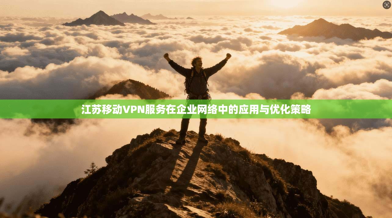 江苏移动VPN服务在企业网络中的应用与优化策略 江苏移动VPN服务在企业网络中的应用与优化策略