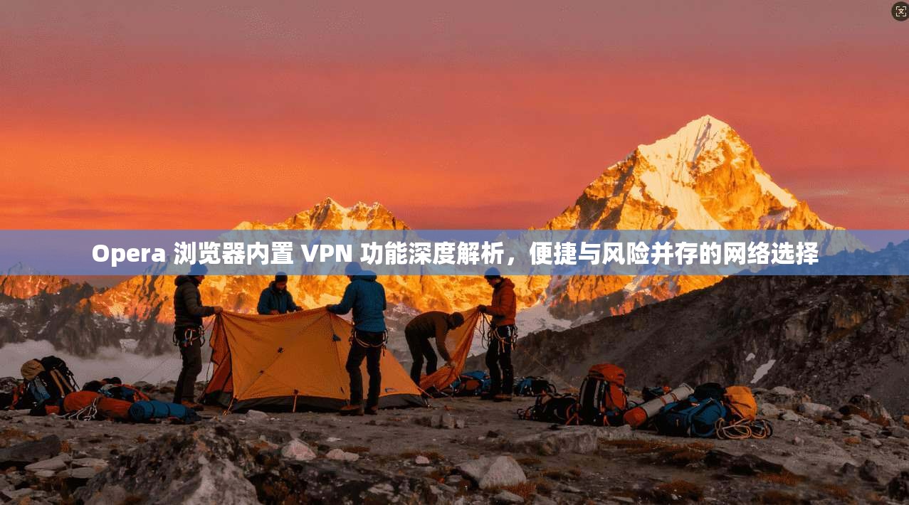 Opera 浏览器内置 VPN 功能深度解析,便捷与风险并存的网络选择 Opera 浏览器内置 VPN 功能深度解析,便捷与风险并存的网络选择