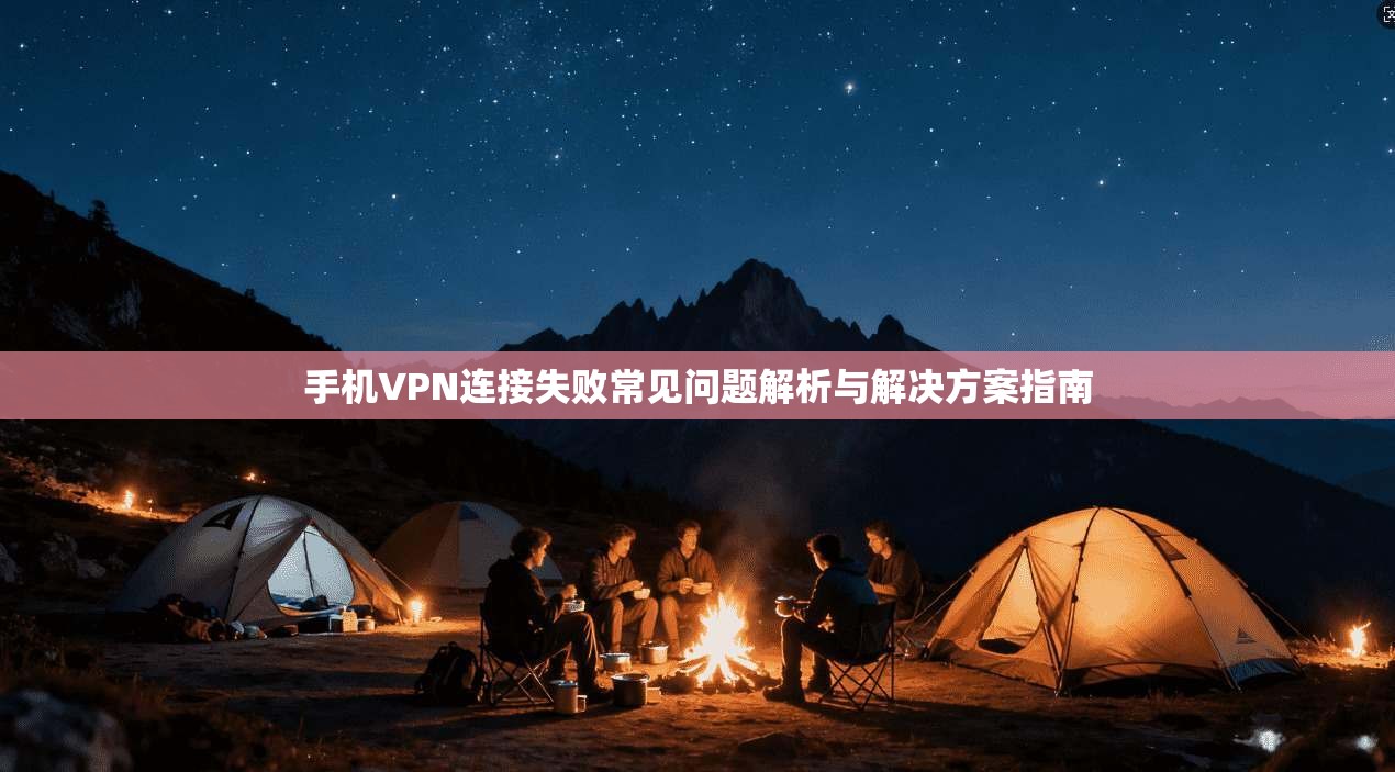 手机VPN连接失败常见问题解析与解决方案指南 手机VPN连接失败常见问题解析与解决方案指南